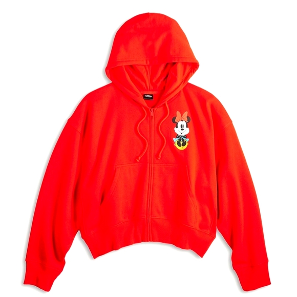 Disney Jackets & Blazers - Mini Mouse 💗 Medium Hooded Sweatshirt Women's